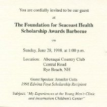 Bavicchi Ephemera Collection, May - June, 1998.