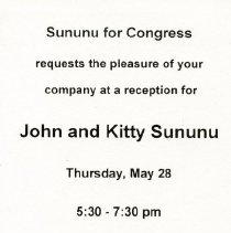 Bavicchi Ephemera Collection, May - June, 1998.