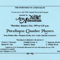 Bavicchi Ephemera Collection, January-February, 1999.