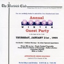 Bavicchi Ephemera Collection, January-February, 1999.