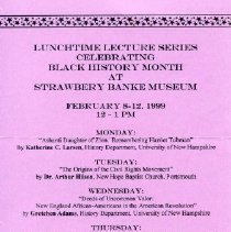 Bavicchi Ephemera Collection, January-February, 1999.