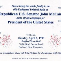 Bavicchi Ephemera Collection, March-April, 1999.