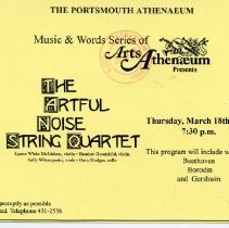 Bavicchi Ephemera Collection, March-April, 1999.