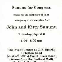 Bavicchi Ephemera Collection, March-April, 1999.