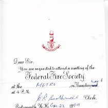 Bavicchi Ephemera Collection, March-April, 1999.