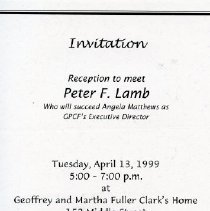 Bavicchi Ephemera Collection, March-April, 1999.