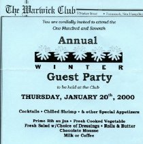 Bavicchi Ephemera Collection, January-February, 2000