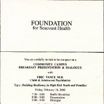 Bavicchi Ephemera Collection, January-February, 2000