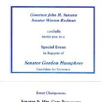 Bavicchi Ephemera Collection,  May-June, 2000