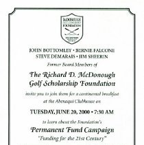 Bavicchi Ephemera Collection,  May-June, 2000