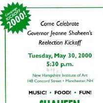 Bavicchi Ephemera Collection,  May-June, 2000