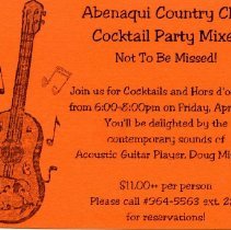 Bavicchi Ephemera Collection,  March-April, 2001