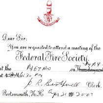 Bavicchi Ephemera Collection,  March-April, 2001