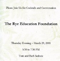 Bavicchi Ephemera Collection,  March-April, 2001