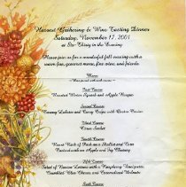 Bavicchi Ephemera Collection, November-December, 2001