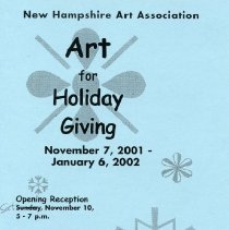 Bavicchi Ephemera Collection, November-December, 2001