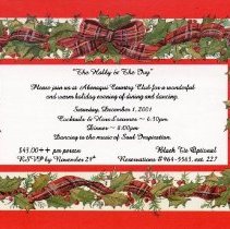 Bavicchi Ephemera Collection, November-December, 2001