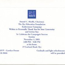 Bavicchi Ephemera Collection, November-December, 2001