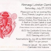 Bavicchi Ephemera Collection, July - August, 2002.