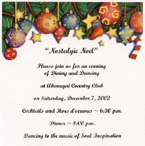 Bavicchi Ephemera Collection, November - December, 2002.