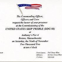 Bavicchi Ephemera Collection, November - December, 2002.