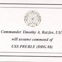 Bavicchi Ephemera Collection, November - December, 2002.