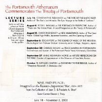 Bavicchi Ephemera Collection, May - June, 2005.