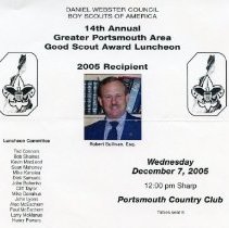 Bavicchi Ephemera Collection, November - December, 2005.