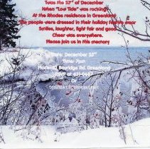 Bavicchi Ephemera Collection, November - December, 2005.