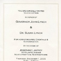 Bavicchi Ephemera Collection, November - December, 2005.