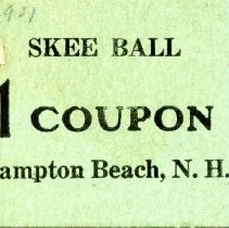 Mildred Peterson scrapbook pertaining to Portsmouth High School (c. 1931)