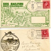 Envelopes for submarine launchings, etc. PNSY.