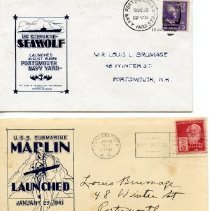 Envelopes for submarine launchings, etc. PNSY.