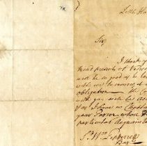 William Pepperell, Letter from Benning Wentworth