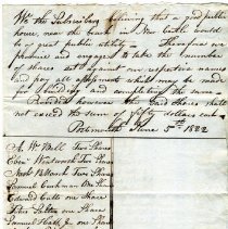 New Castle Bridge Association records, 1820-c1929