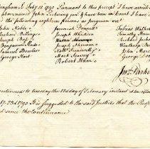 Valentine Pickering, William Pickering and John Pickering Complaint