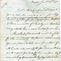 Adam Babcock to John Langdon.