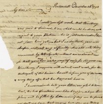 Joshua Brackett to John Langdon