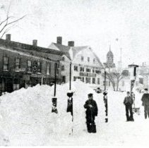 Big Snow Drift on Congress Street