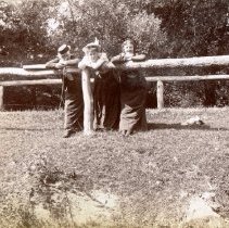 Emily and Marion Laighton with Friend