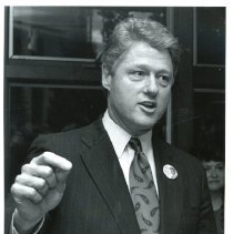 Presidential Candidate Bill Clinton