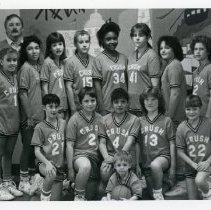 Orange Crush Girls Basketball Team