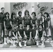 Pepsi Free Girls Basketball Team