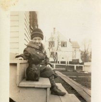 Louis C. Card and rabbit