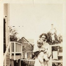 Verna Card and her son, Louis