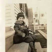 Louis C. Card and rabbit