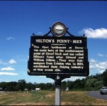 Historical Marker: Hilton's Point--1623