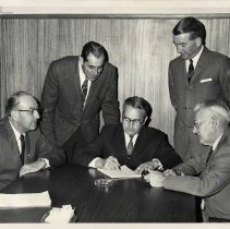 Contract Signing for North End Urban Renewal