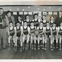 Haven School Basketball Team, 1954