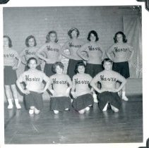 Haven School Cheerleaders, 1962?